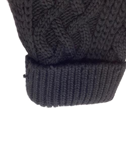 COMME des GARCONS HOMME（コムデギャルソン オム）COMME des GARCONS HOMME (コムデギャルソン オム) ウールケーブルニット ブラック サイズ:Sの古着・服飾アイテム