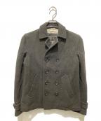 COMME des GARCONS HOMME PLUSコムデギャルソンオムプリュス）の古着「ウール ダブルジャケット」｜ブラウン