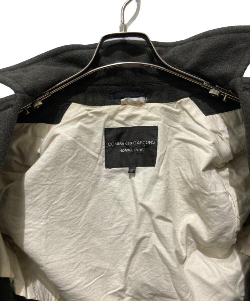 COMME des GARCONS HOMME PLUS（コムデギャルソンオムプリュス）COMME des GARCONS HOMME PLUS (コムデギャルソンオムプリュス) ウール ダブルジャケット ブラウン サイズ:XSの古着・服飾アイテム
