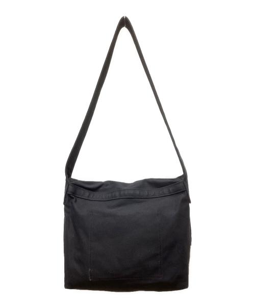 COMME des GARCONS HOMME（コムデギャルソン オム）COMME des GARCONS HOMME (コムデギャルソン オム) キャンバスショルダーバッグ ブラックの古着・服飾アイテム