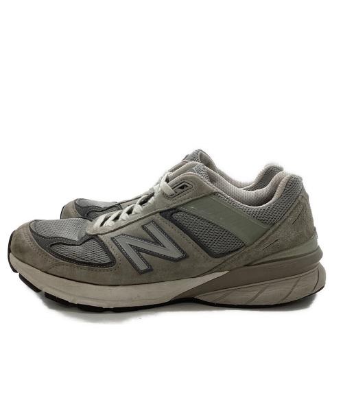 NEW BALANCE（ニューバランス）NEW BALANCE (ニューバランス) 990V5 MADE IN USA ローカットスニーカー グレー サイズ:43の古着・服飾アイテム