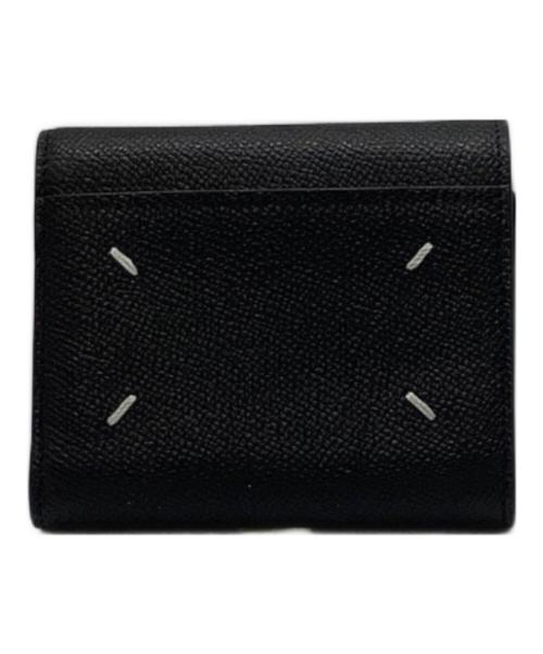 Maison Margiela（メゾンマルジェラ）Maison Margiela (メゾンマルジェラ) カーフレザーウォレット ブラックの古着・服飾アイテム