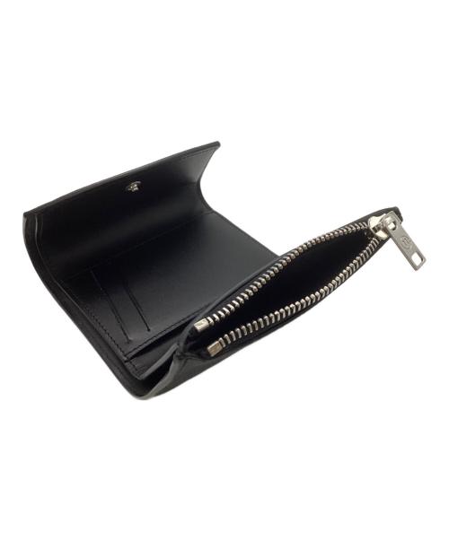 Maison Margiela（メゾンマルジェラ）Maison Margiela (メゾンマルジェラ) カーフレザーウォレット ブラックの古着・服飾アイテム