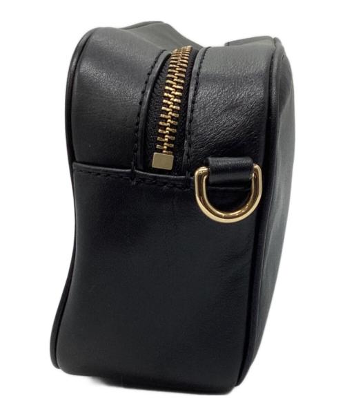 MARC JACOBS（マークジェイコブズ）MARC JACOBS (マークジェイコブズ) FLASH LEATHER CROSS BODY ブラックの古着・服飾アイテム