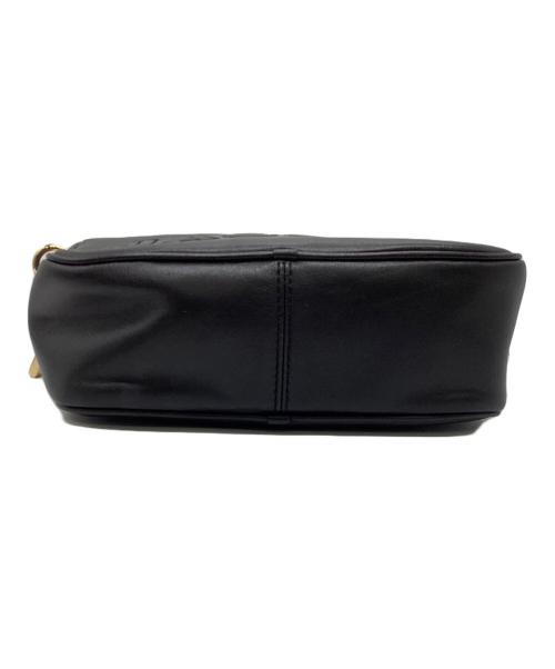 MARC JACOBS（マークジェイコブズ）MARC JACOBS (マークジェイコブズ) FLASH LEATHER CROSS BODY ブラックの古着・服飾アイテム