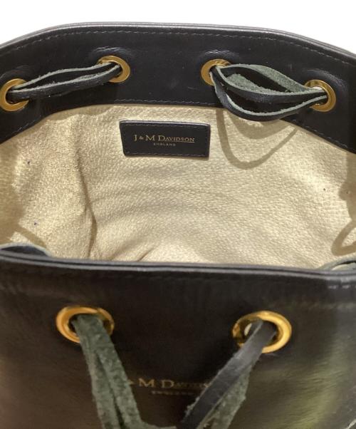 J&M DAVIDSON（ジェイ＆エム デヴィッドソン）J&M DAVIDSON (ジェイ＆エム デヴィッドソン) フリンジレザーショルダーバッグ ブラックの古着・服飾アイテム