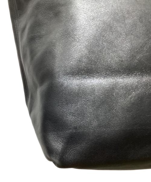 COACH（コーチ）COACH (コーチ) レザートートバッグ ブラックの古着・服飾アイテム