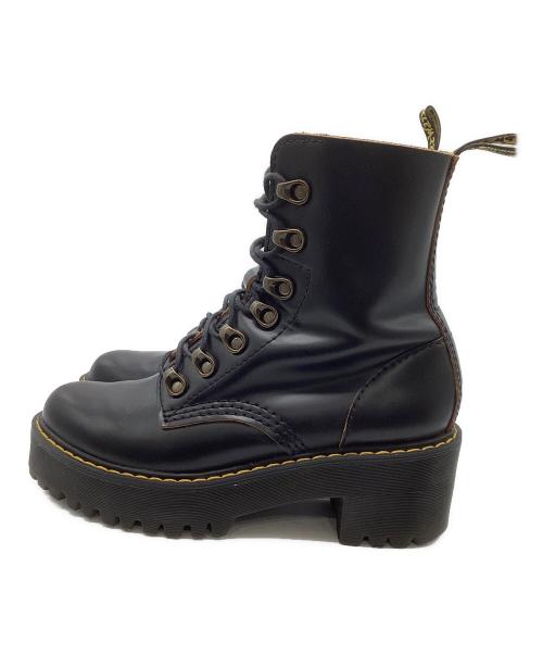 Dr.Martens（ドクターマーチン）Dr.Martens (ドクターマーチン) leona boot ブラック サイズ:UK4の古着・服飾アイテム