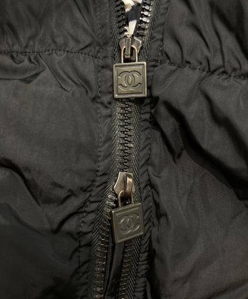 CHANEL（シャネル）CHANEL (シャネル) ダウンジャケット ブラック サイズ:Mの古着・服飾アイテム