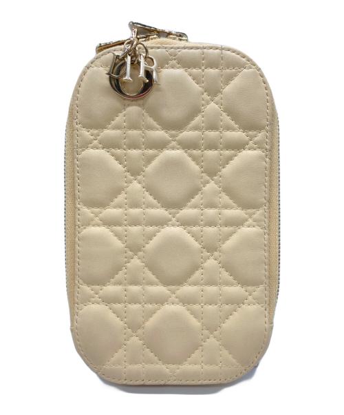 Christian Dior（クリスチャン ディオール）Christian Dior (クリスチャン ディオール) フォンフォルダー イエローの古着・服飾アイテム