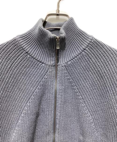 BATONER（バトナ―）BATONER (バトナ―) SIGNATURE DRIVERS KNIT グレー サイズ:Sの古着・服飾アイテム