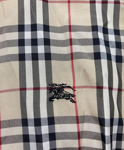 BURBERRY BLUE LABEL（バーバリー ブルー レーベル）BURBERRY BLUE LABEL (バーバリー ブルー レーベル) シルク混ノースリーブシャツ ベージュ サイズ:M(38)の古着・服飾アイテム