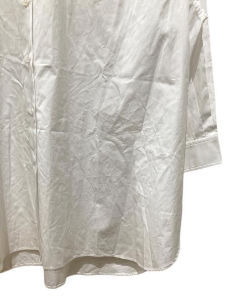 Maison Margiela（メゾンマルジェラ）Maison Margiela (メゾンマルジェラ) ONE PIECE OVERSIZE SHIRT ホワイト サイズ:Lの古着・服飾アイテム