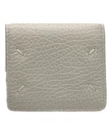 Maison Margiela（メゾンマルジェラ）の古着「4ステッチカーフ三つ折り財布」｜ホワイト