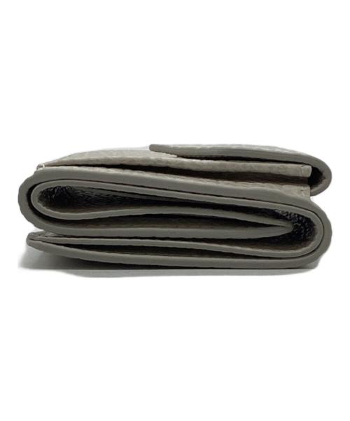 Maison Margiela（メゾンマルジェラ）Maison Margiela (メゾンマルジェラ) 4ステッチカーフ三つ折り財布 ホワイトの古着・服飾アイテム
