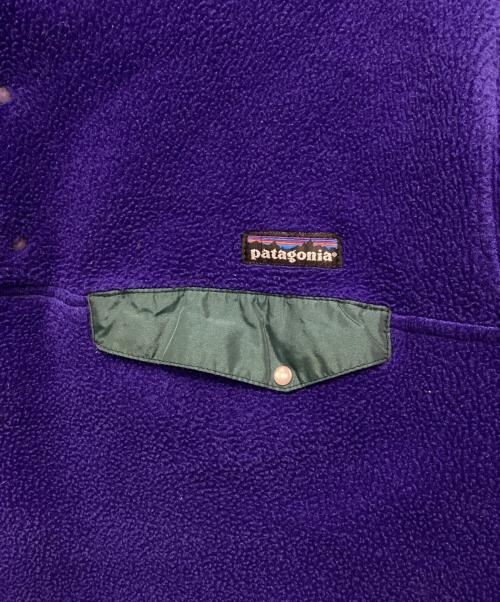 Patagonia（パタゴニア）Patagonia (パタゴニア) 90’s スナップT フリースジャケット ブルー サイズ:Mの古着・服飾アイテム