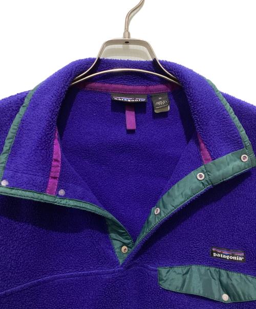 Patagonia（パタゴニア）Patagonia (パタゴニア) 90’s スナップT フリースジャケット ブルー サイズ:Mの古着・服飾アイテム