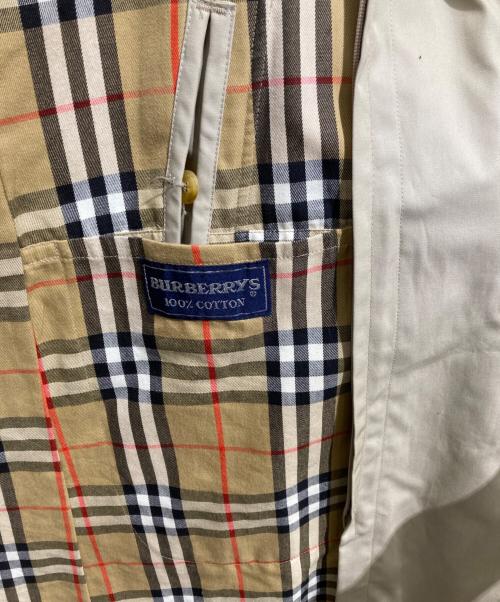 Burberry's（バーバリーズ）Burberry's (バーバリーズ) 裏地ノバトレンチコート ベージュ サイズ:Lの古着・服飾アイテム