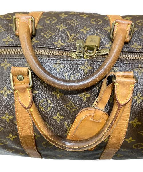LOUIS VUITTON（ルイ ヴィトン）LOUIS VUITTON (ルイ ヴィトン) モノグラム キーポル60 トラベルバッグ ブラウンの古着・服飾アイテム