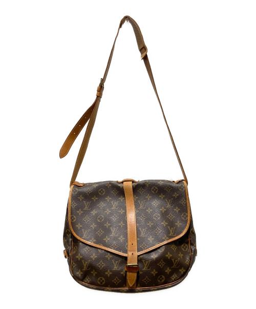 LOUIS VUITTON（ルイ ヴィトン）LOUIS VUITTON (ルイ ヴィトン) モノグラム ソミュール35 ショルダーバッグ ブラウンの古着・服飾アイテム