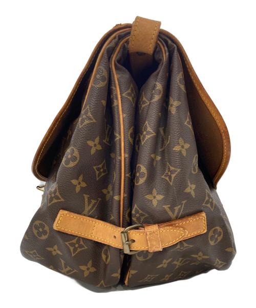 LOUIS VUITTON（ルイ ヴィトン）LOUIS VUITTON (ルイ ヴィトン) モノグラム ソミュール35 ショルダーバッグ ブラウンの古着・服飾アイテム