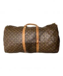 LOUIS VUITTON（ルイ ヴィトン）の古着「モノグラム キーポル60 トラベルバッグ」｜ブラウン