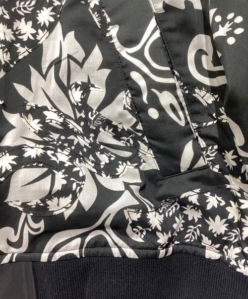 sacai（サカイ）sacai (サカイ) Floral Embroidered Patch Blouson ホワイト×ブラック サイズ:2の古着・服飾アイテム