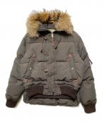 DSQUARED2ディースクエアード）の古着「B-2B TYPE DOWN JACKET / B-2B タイプ ダウンジャケット」｜グレー