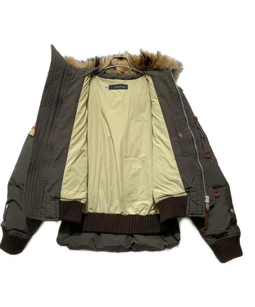DSQUARED2（ディースクエアード）DSQUARED2 (ディースクエアード) B-2B TYPE DOWN JACKET / B-2B タイプ ダウンジャケット グレー サイズ:Mの古着・服飾アイテム