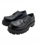 ZARAザラ）の古着「チャンキーソールシューズ」｜ブラック