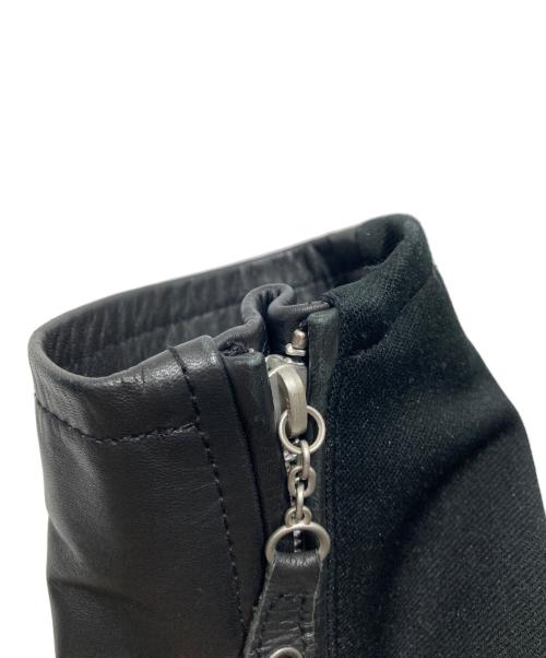 AVIREX（アヴィレックス）AVIREX (アヴィレックス) S/C コンビネーションダブルライダースジャケット ブラック サイズ:Mの古着・服飾アイテム