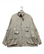 DAIWAダイワ）の古着「Tech Safari 2B Jacket」｜ベージュ