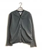 COMME des GARCONS SHIRTコムデギャルソンシャツ）の古着「切替カーディガン」｜グレー