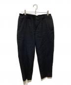 COMME des GARCONS HOMME PLUSコムデギャルソンオムプリュス）の古着「22AW イージースラックスパンツ」｜ブラック
