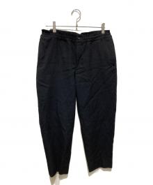 COMME des GARCONS HOMME PLUS（コムデギャルソンオムプリュス）の古着「22AW イージースラックスパンツ」｜ブラック
