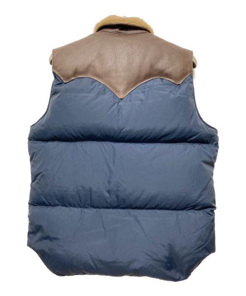 Rocky Mountain featherbed co（ロッキーマウンテンフェザーベッド）Rocky Mountain featherbed co (ロッキーマウンテンフェザーベッド) ダウンベスト/Christy Vest ネイビー サイズ:42の古着・服飾アイテム