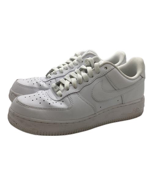 NIKE（ナイキ）NIKE (ナイキ) AIR FORCE1 LOW ローカットスニーカー ホワイト サイズ:41の古着・服飾アイテム