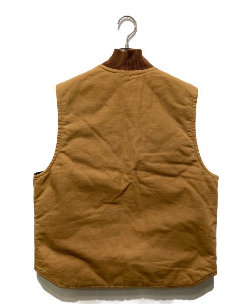 CarHartt（カーハート）CarHartt (カーハート) DUCK VEST/ダックベスト ブラウン サイズ:Lの古着・服飾アイテム