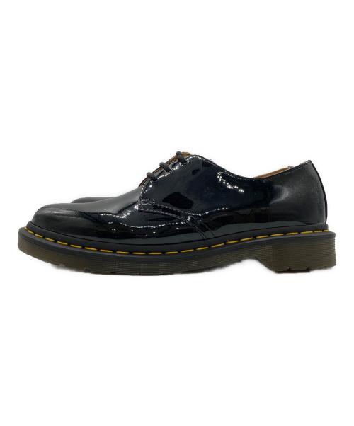 Dr.Martens（ドクターマーチン）Dr.Martens (ドクターマーチン) パテントレザー 3ホール ブーツ ブラック サイズ:UK8の古着・服飾アイテム