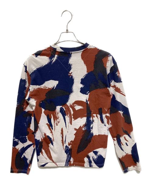 KENZO（ケンゾー）KENZO (ケンゾー) 総柄長袖カットソー トリコロールカラー サイズ:Ｓの古着・服飾アイテム