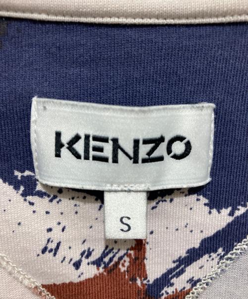 KENZO（ケンゾー）KENZO (ケンゾー) 総柄長袖カットソー トリコロールカラー サイズ:Ｓの古着・服飾アイテム