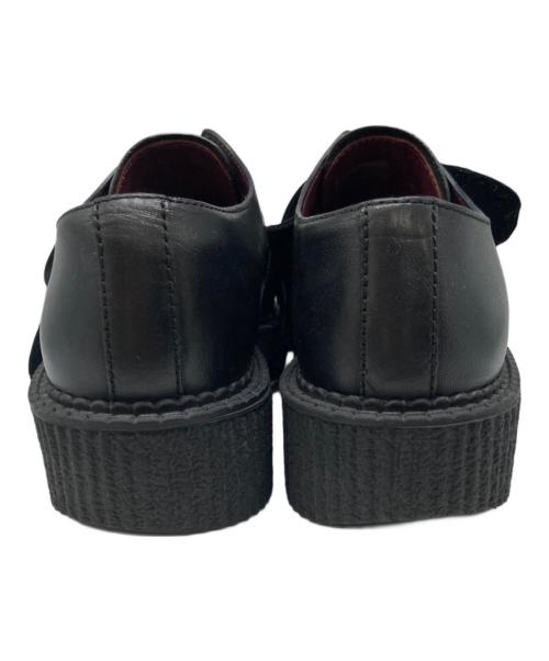 Marc by Marc Jacobs（マークバイマークジェイコブス）Marc by Marc Jacobs (マークバイマークジェイコブス) ベロアリボンローファー ブラック サイズ:36の古着・服飾アイテム