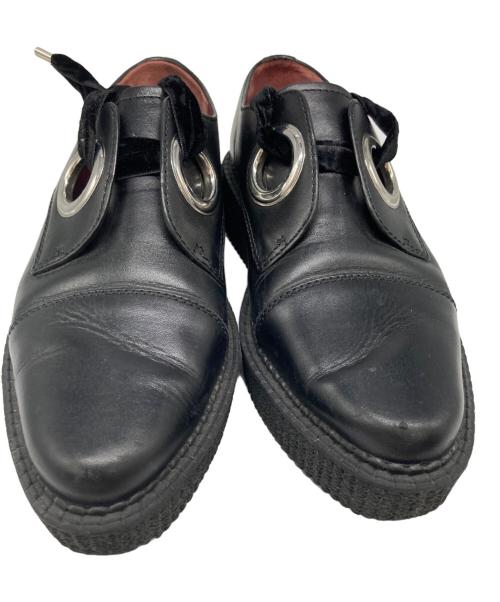 Marc by Marc Jacobs（マークバイマークジェイコブス）Marc by Marc Jacobs (マークバイマークジェイコブス) ベロアリボンローファー ブラック サイズ:36の古着・服飾アイテム