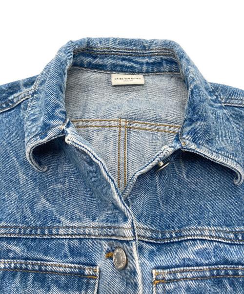 DRIES VAN NOTEN（ドリスヴァンノッテン）DRIES VAN NOTEN (ドリスヴァンノッテン) デニムベスト ブルー サイズ:36の古着・服飾アイテム