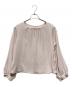 HER LIP TO (ハーリップトゥ) Slit Sleeve Blouse ピンク サイズ:M：6000円