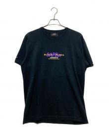 SAPEur×BLACK×BLACK（サプール）の古着「プリント Tシャツ」｜ブラック