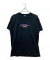 SAPEur（サプール）の古着「プリント Tシャツ」｜ブラック