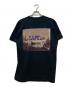 SAPEur (サプール) BLACK×BLACK プリント Tシャツ ブラック サイズ:XL：4000円