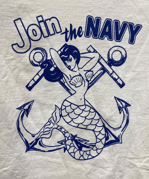 TOYS MCCOY（トイズマッコイ）TOYS McCOY (トイズマッコイ) リンガーTシャツ ホワイト×レッド サイズ:36の古着・服飾アイテム