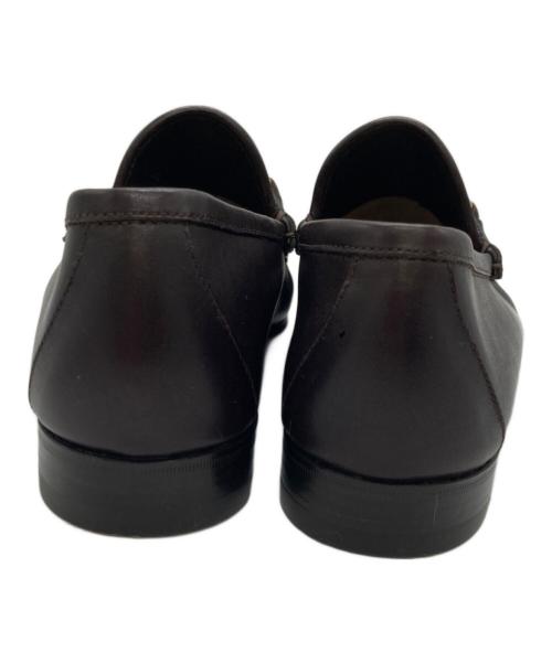 GUCCI（グッチ）GUCCI (グッチ) シェリーラインホ-スビットローファー ブラウン サイズ:25cmの古着・服飾アイテム